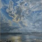 諏訪湖〜天使の梯子